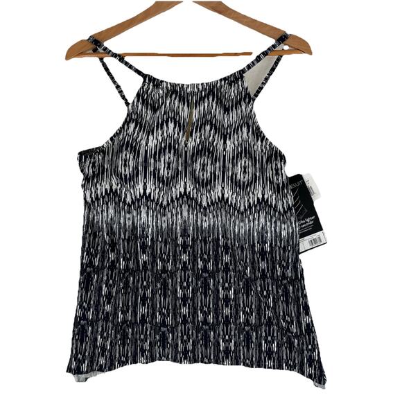 Miraclesuit Other - Miraclesuit Silver Shores Peephole Tankini Top Sz 16 MSRP $140 Midnight Blue NWT
